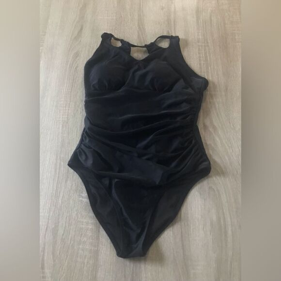 Classy & Sassy Black Swimsuit - Picture 1 of 2